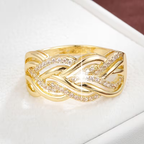 Twisted Braid Ring