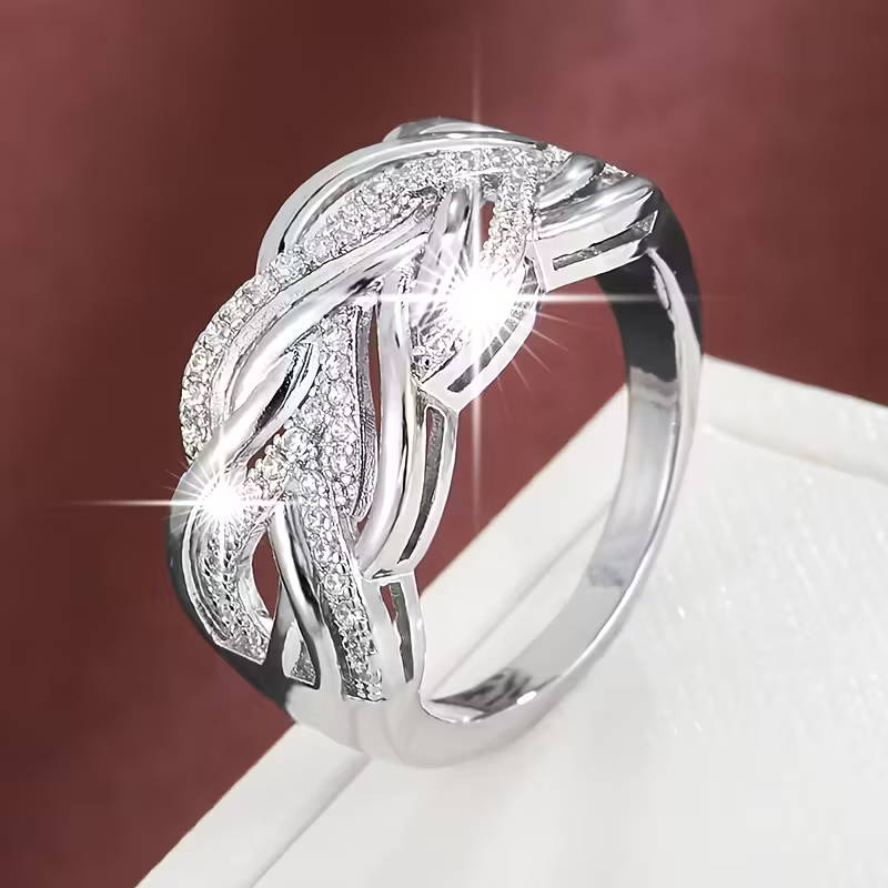 Twisted Braid Ring