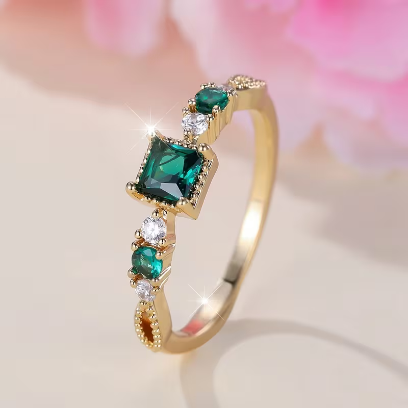 Evergreen royale-ring