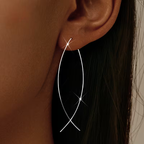 Swoop Curve Earrings