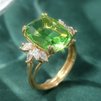 Ring met stralende tuin