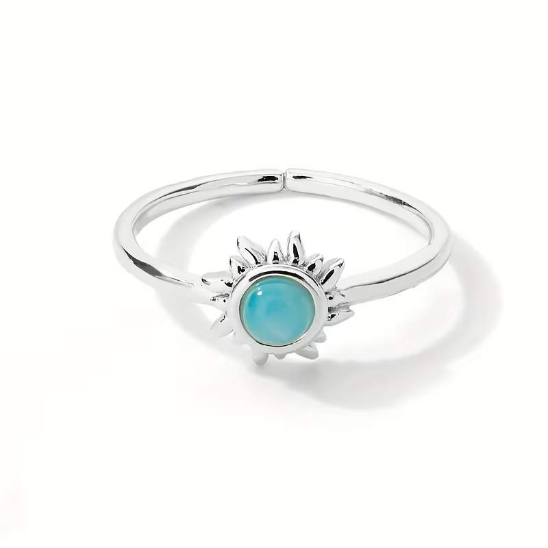 Sunbeam Moonstone Ring