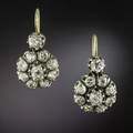Vintage-Style Zirconia Mandala Earrings