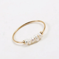Vintage-Style Baroque Pearl Gold-Tone Ring
