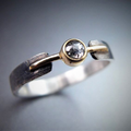 Adjustable Vintage-Style Simple Zirconia Ring