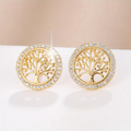 Hollow Tree of Life Earrings