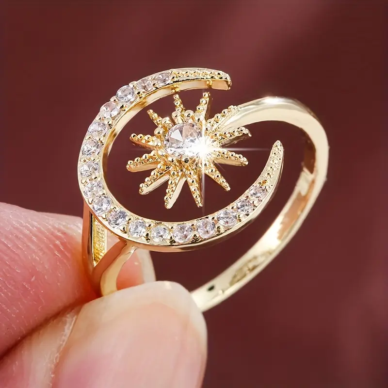 Vintage-Style Cosmic Bright Ring