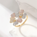 Bright Daisy Gold-Tone Ring