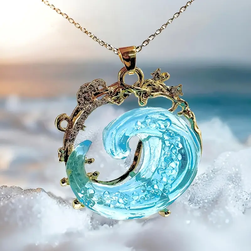Stralende oceaanketting met belofte