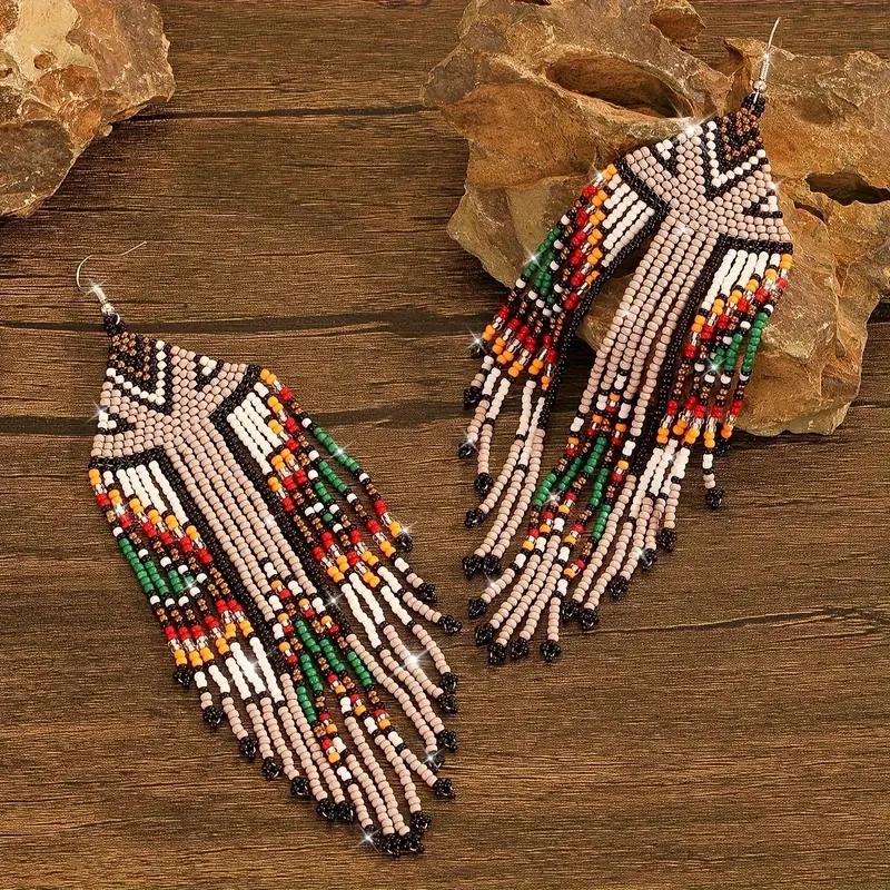 Tribal Tassel Earrings