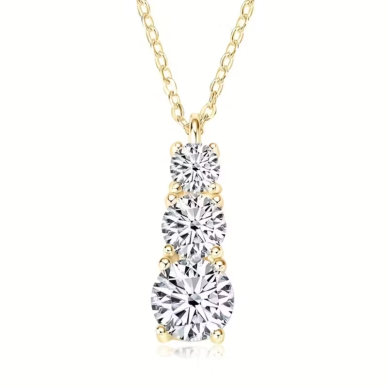 Triple Spark Necklace