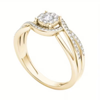 Gold-Tone Promise Ring