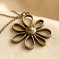Vintage Antique Bronze-Tone Necklace