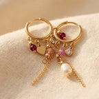 Vintage-Style Tassel Drop Earrings