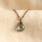 Bohemian Dainty Raindrop Necklace
