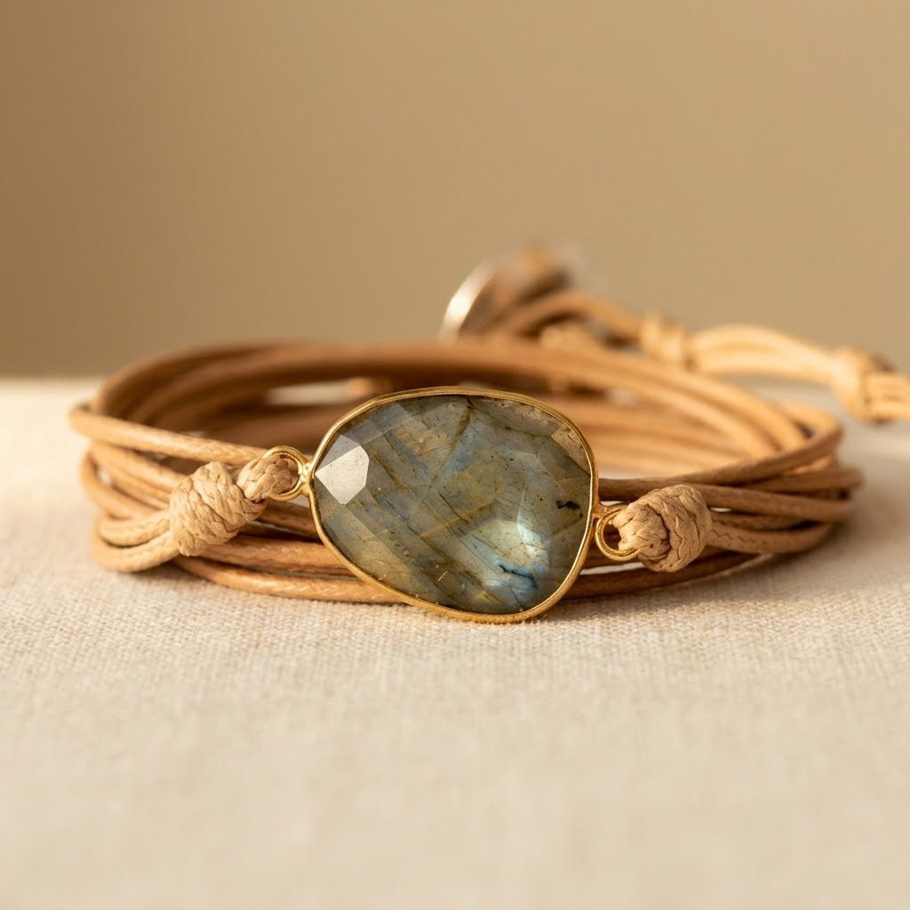 Vintage-Style Bracelet with Turquoise Stone