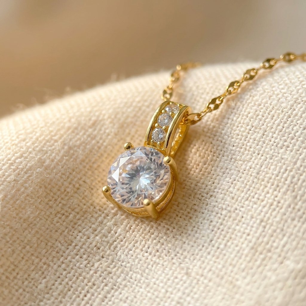 Geometric Bar Collar Chain Necklace