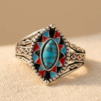 Bohemian Marquise Turquoise Ring