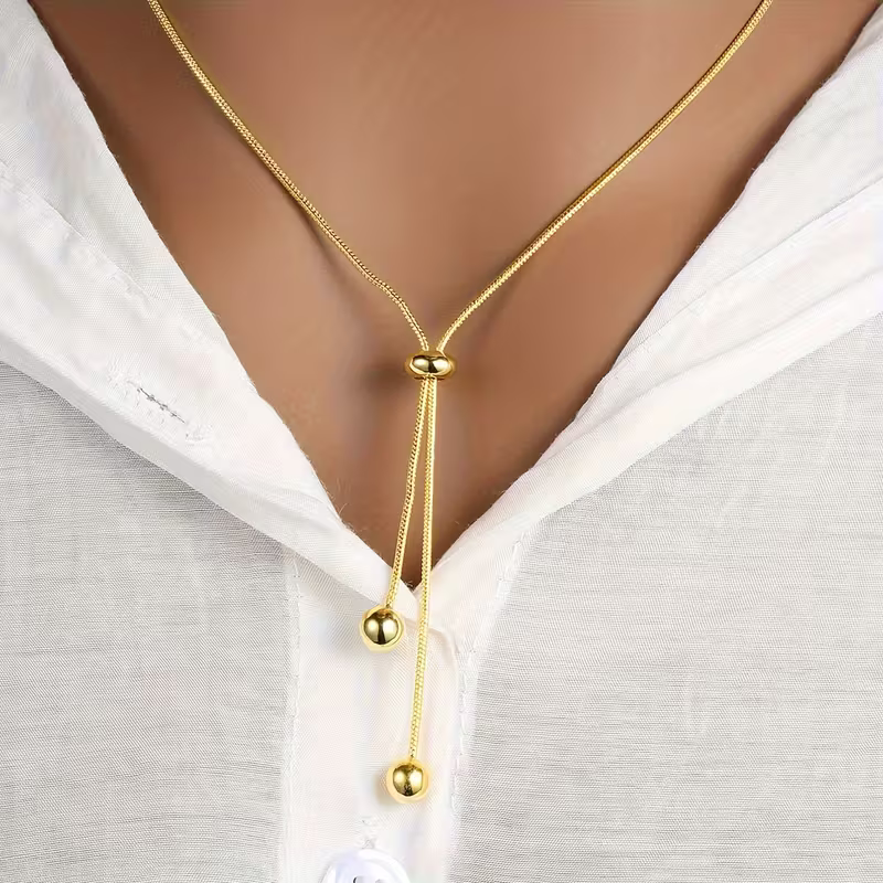 Fijne Y-vormige ketting
