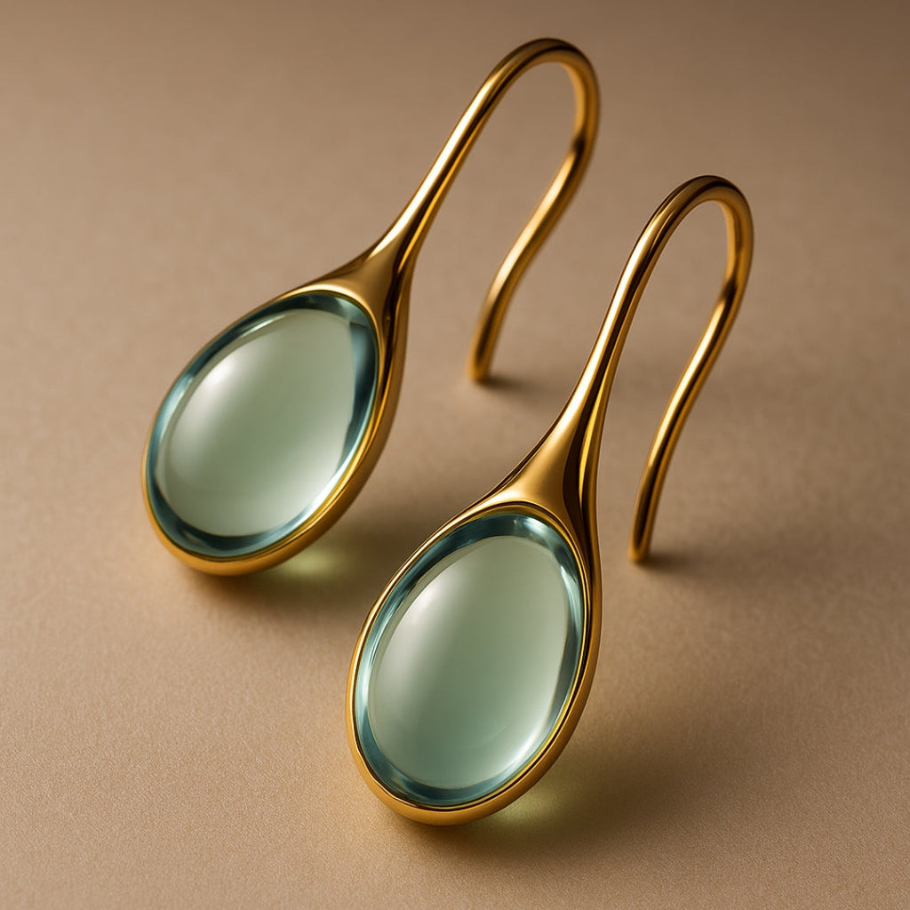 Crystal Drop Earrings in Six Colourways