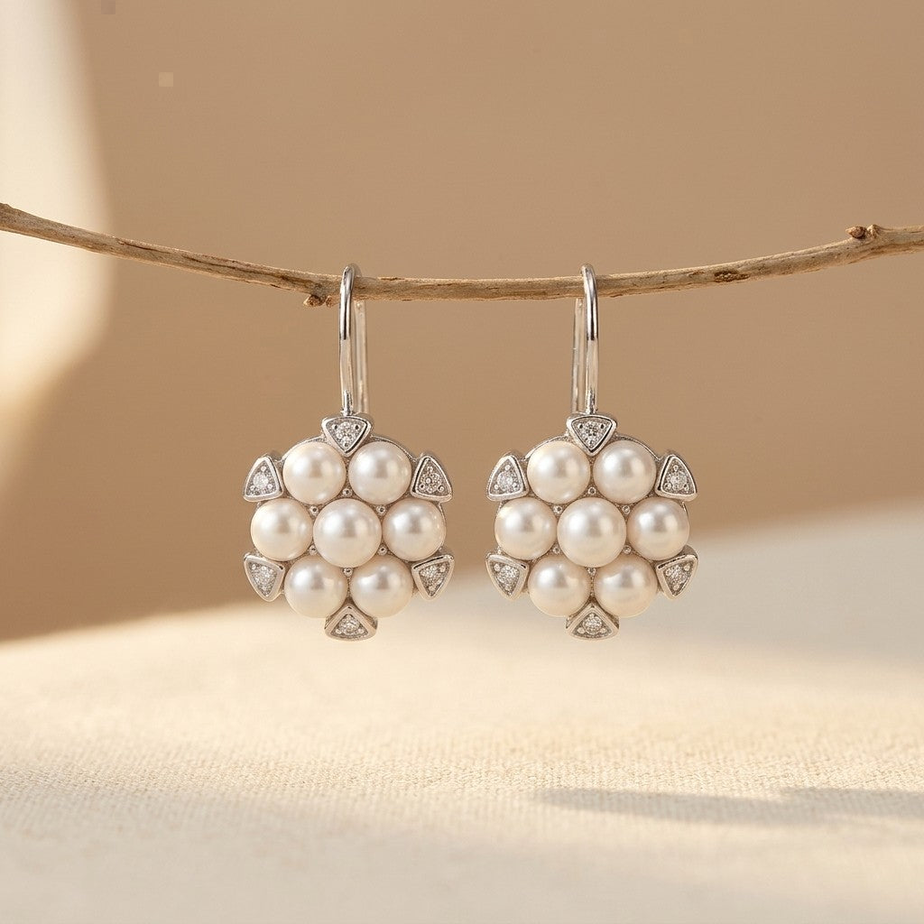 Baroque Pearl Drop Earrings