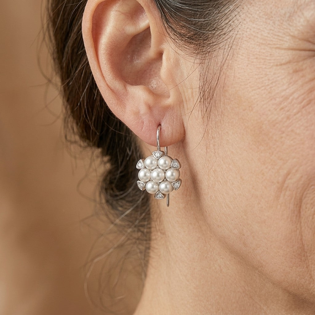 Baroque Pearl Drop Earrings