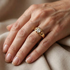 Zirconia Engagement-Style Ring