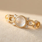 Synthetic Moonstone Ring