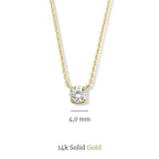 Zirconia Necklace and Bracelet Set