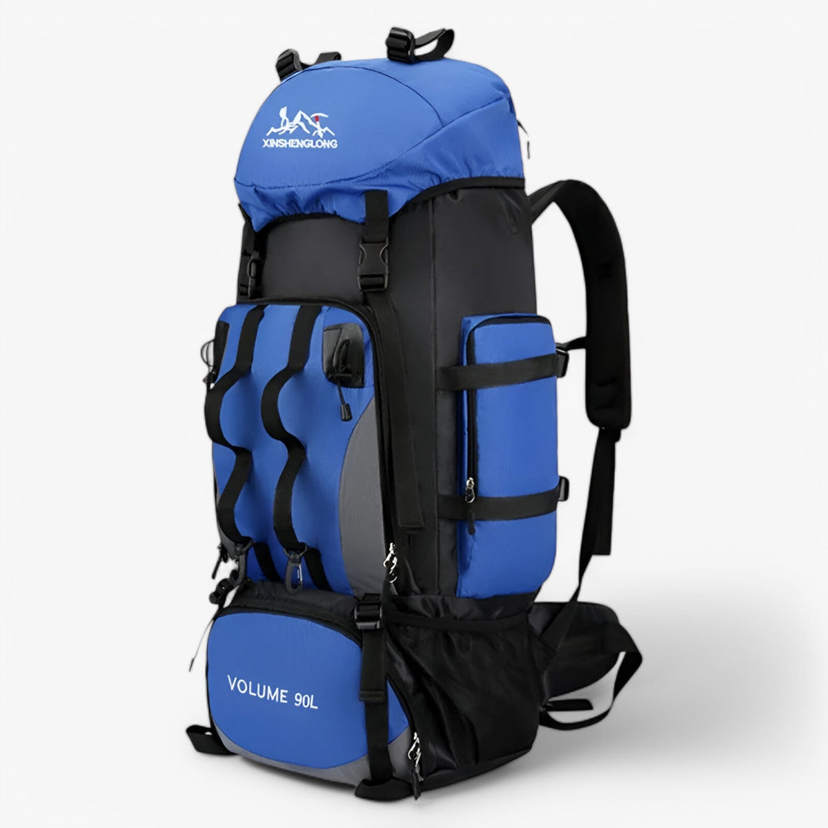 High-Capacity 90L Waterproof Hiking and Camping Backpack