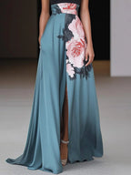 Floral Print Relaxed Fit Maxi Dress