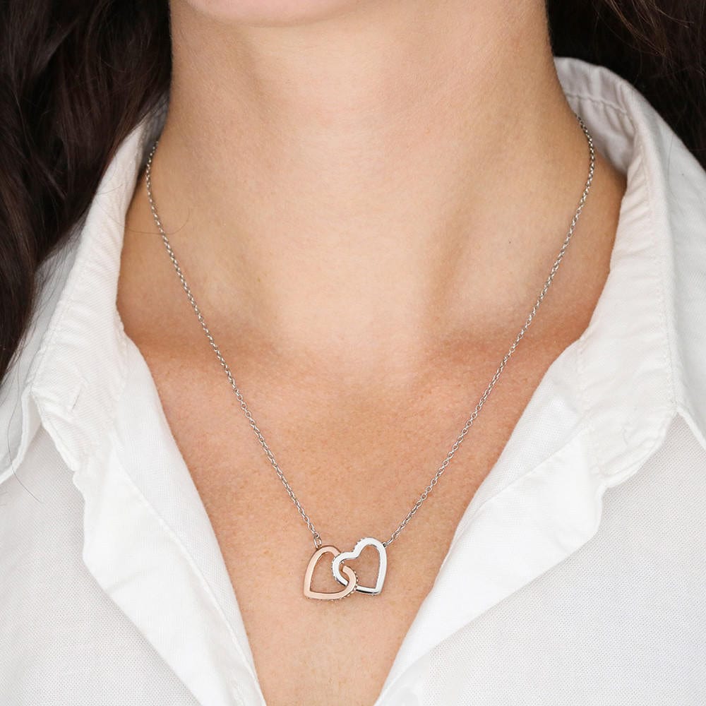 Ketting met harthanger in geschenkdoos