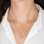 Ketting met harthanger in geschenkdoos