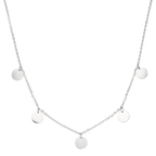 Ketting met boeddhahanger in twee metaalkleuren