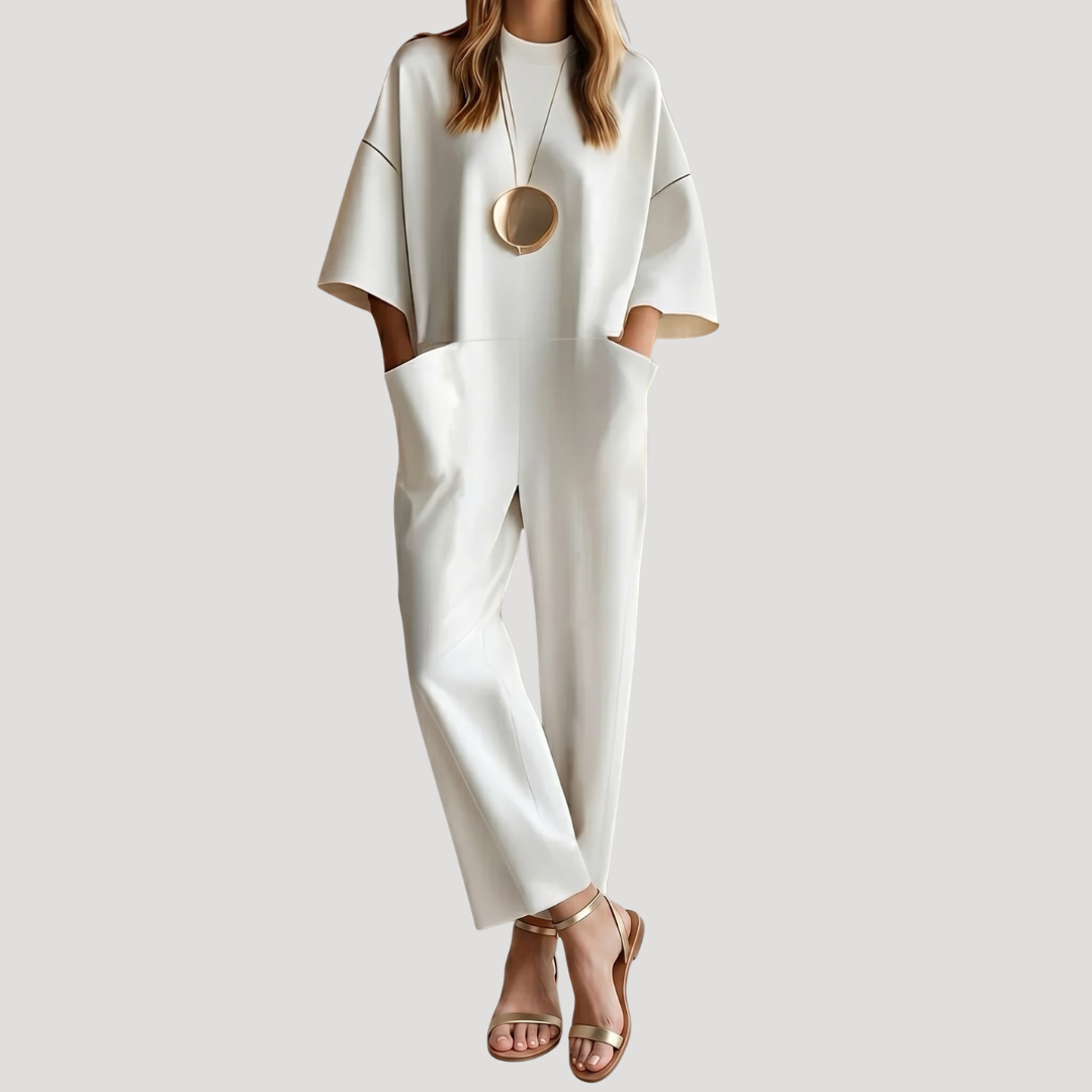 Lennox Short-sleeve Jumpsuit