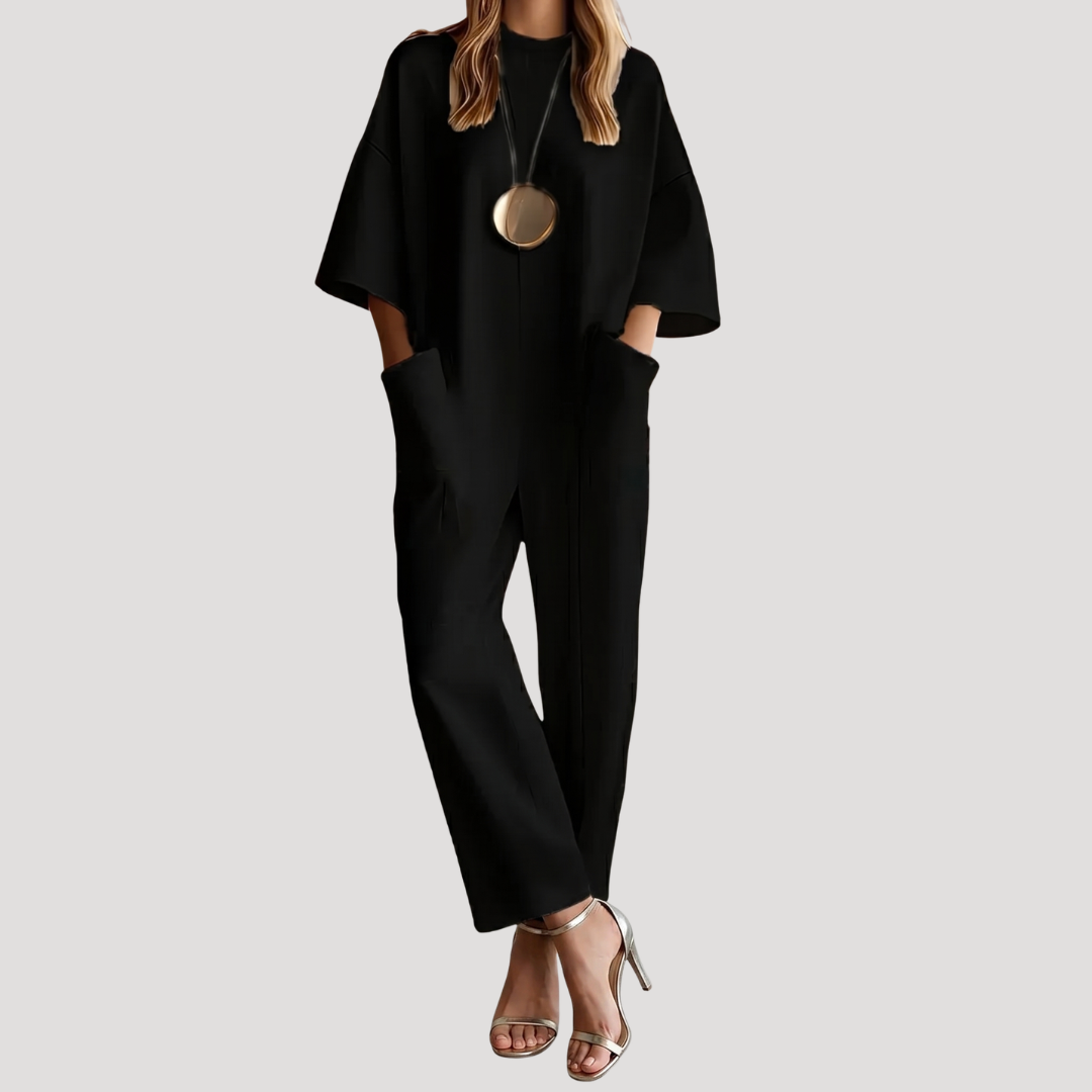 Lennox Short-sleeve Jumpsuit