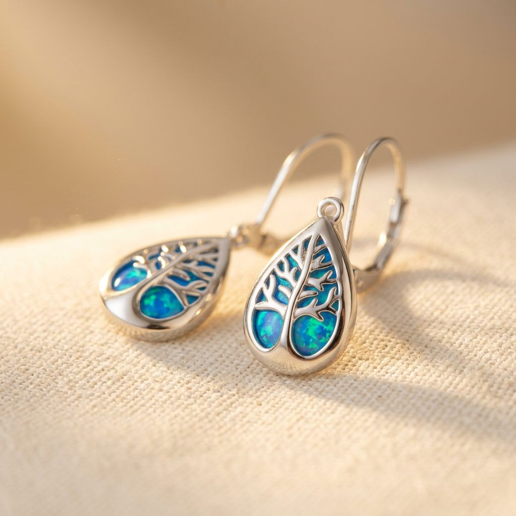 Tree of Life Earrings in Five Colours