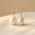 Drop Earrings with Pearls