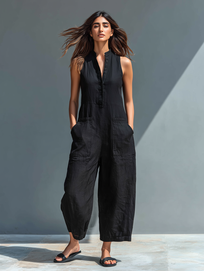 Lysandra Sleeveless Jumpsuit