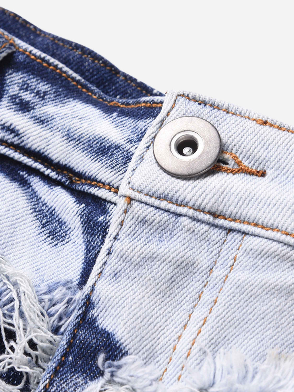 Vintage gewassen jeans met vervaagde afwerking en zachte pasvorm