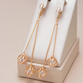 Sphere Dangle Earrings
