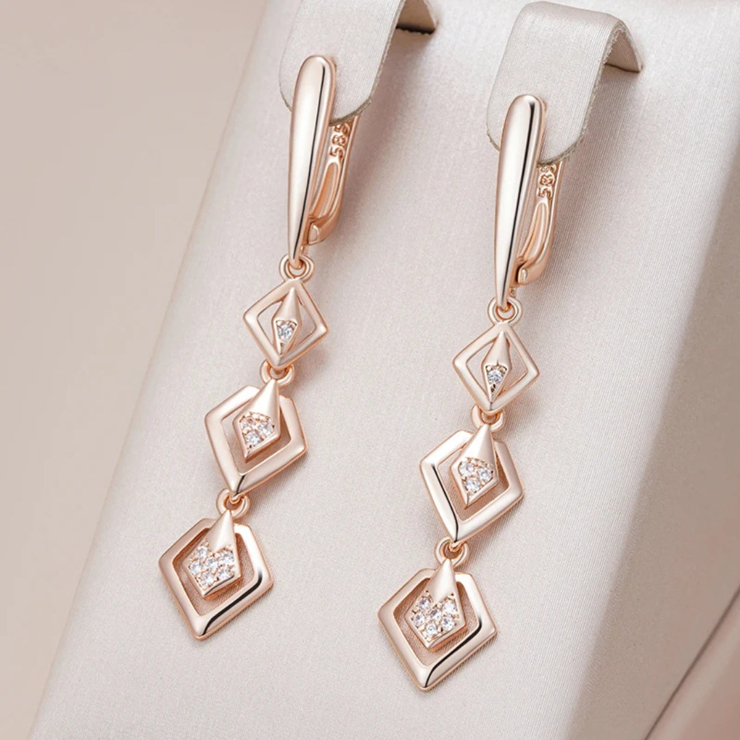 Geometric Dangle Earrings