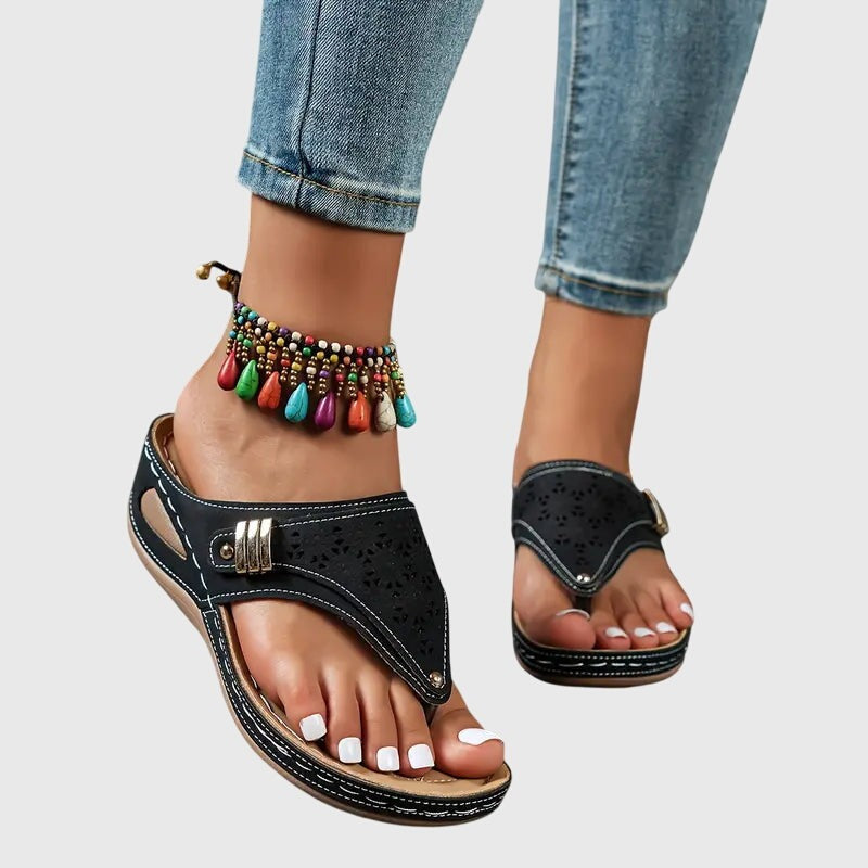 Women's Cushioned Wedge Sandals