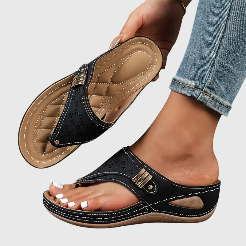 Women's Cushioned Wedge Sandals