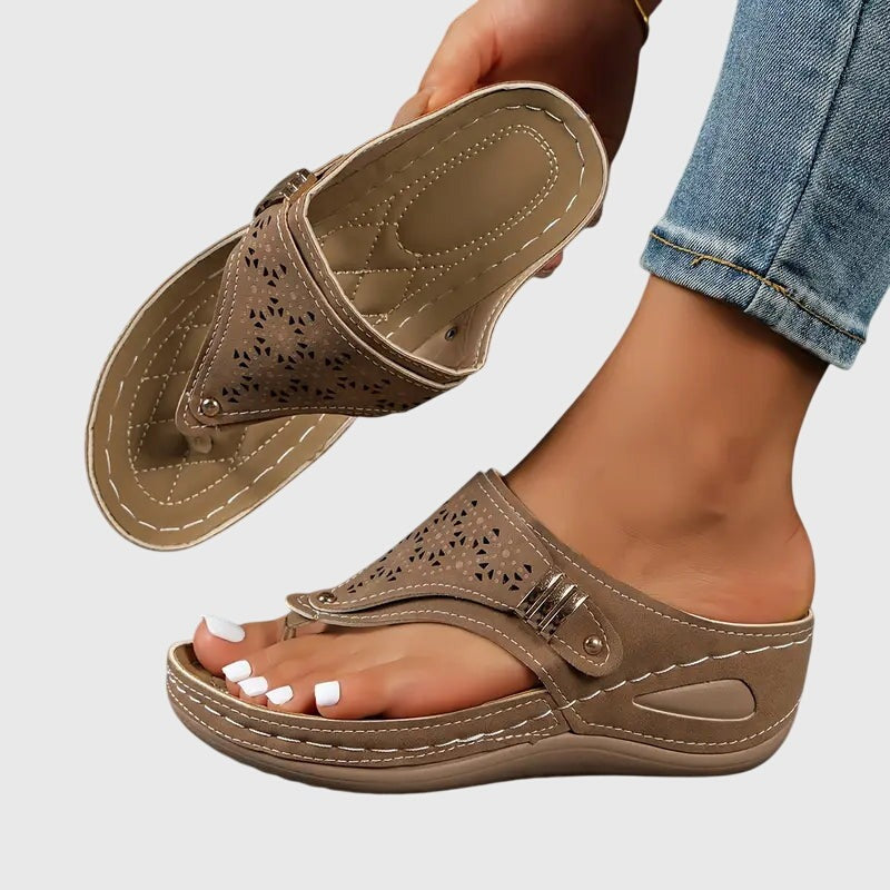 Women's Cushioned Wedge Sandals