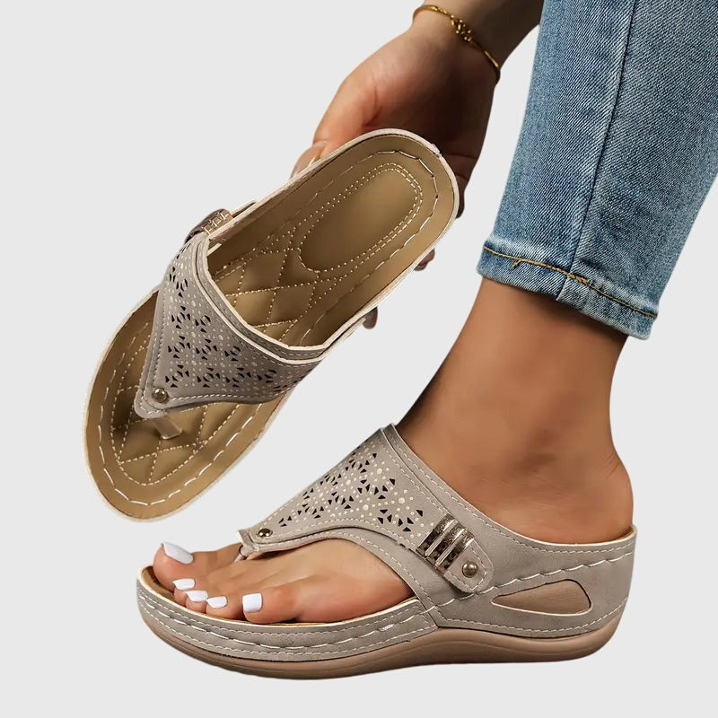 Women's Cushioned Wedge Sandals