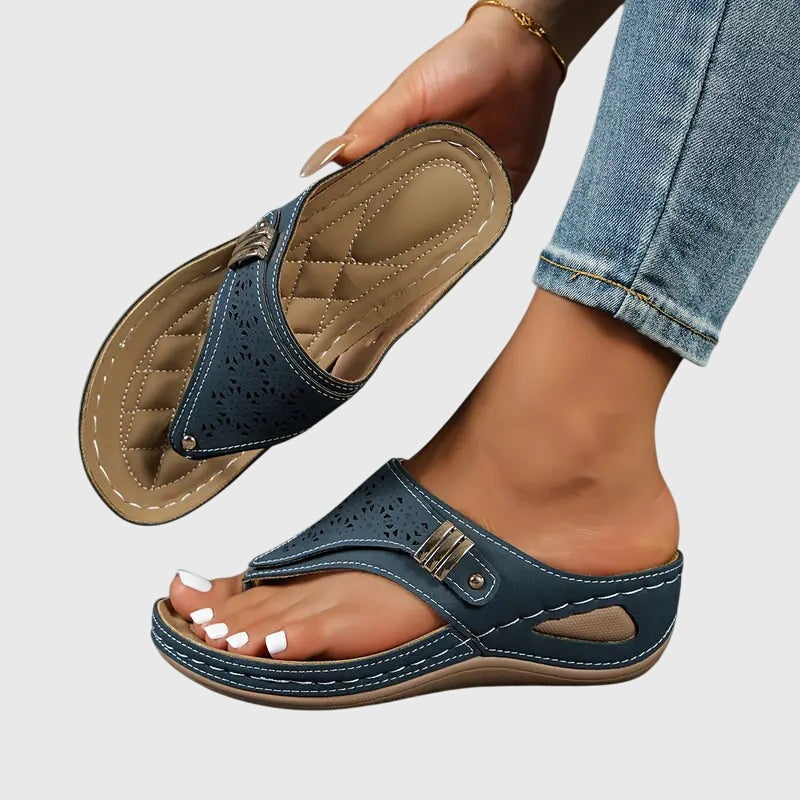 Women's Cushioned Wedge Sandals