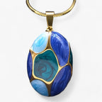 Ketting met bedelhanger in goudkleurig roestvrij staal