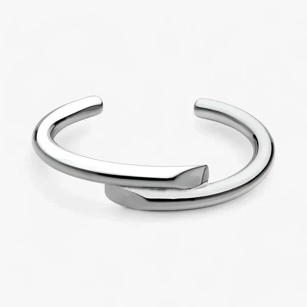 Eenvoudige goudkleurige bangle