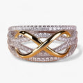Uitgesproken statement ring met modern profiel